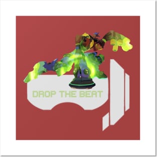 Drop the beat Posters and Art